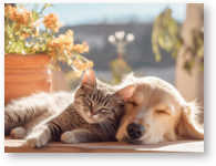 ペットの健康管理にも